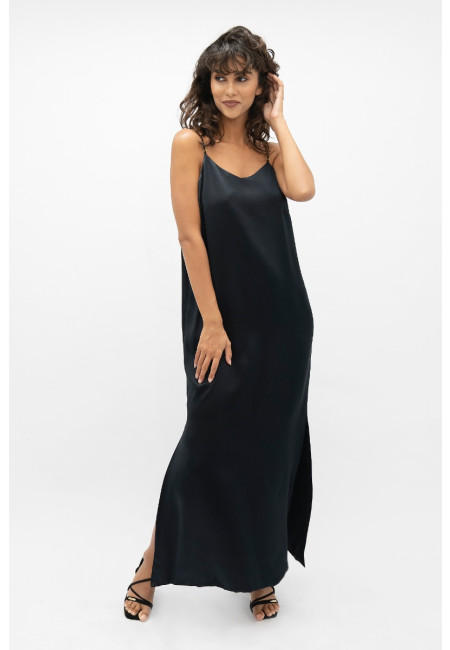 Calabar CBQ - Slip Dress - Black