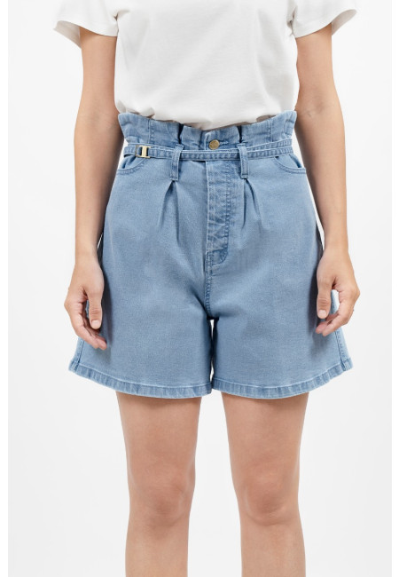 Montana BIL - Denim Shorts-Sky