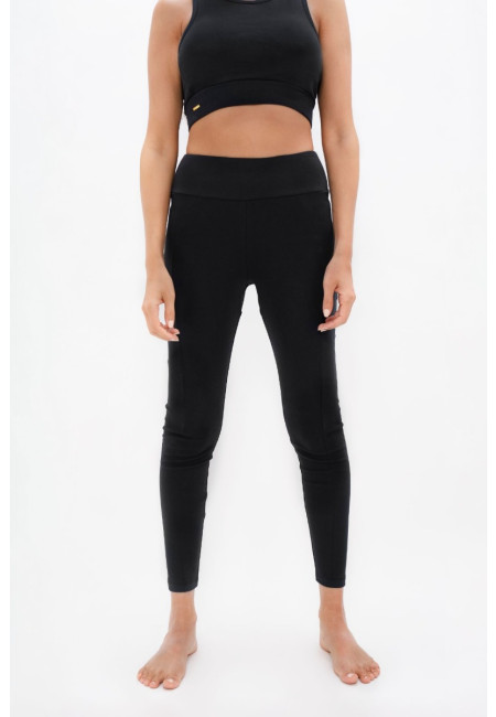 Munich MUC - High Waisted Leggings - Black Sand