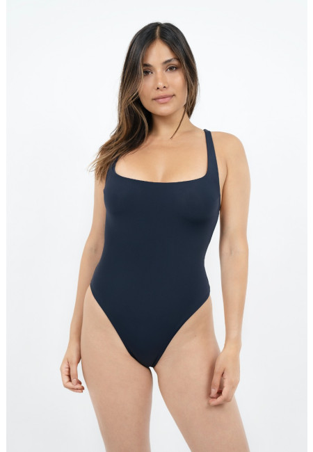 Mykonos JMK - Criss-Cross Swimsuit - Pebble