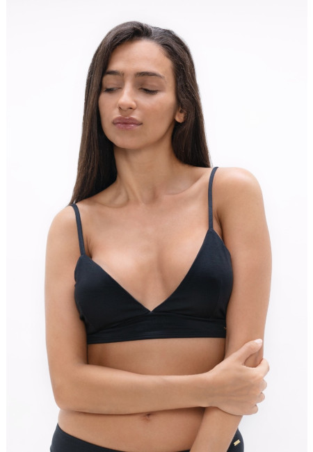 Paris ORY - Skin-caring Essential Bra Top - Black Sand