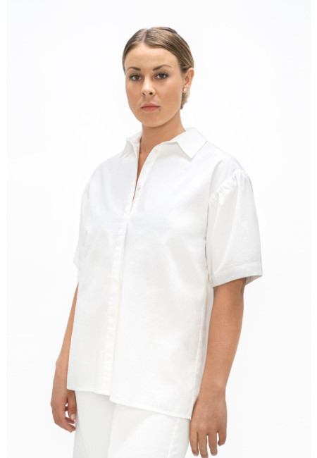 Vienna VIE - Short Sleeves Shirt - Cloud