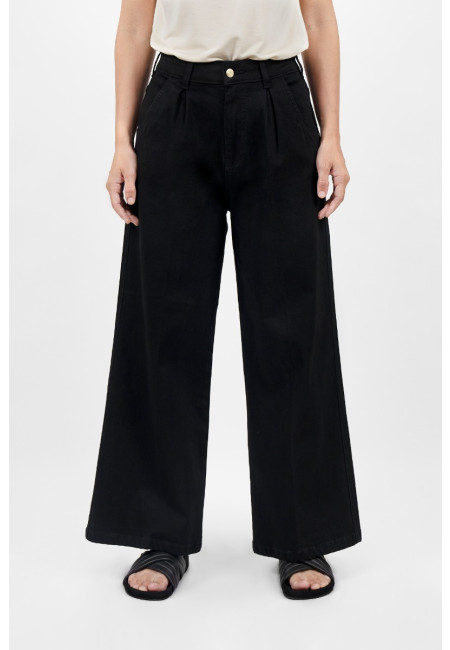 Los Angeles LAX - Wide Leg Jeans- Celeste