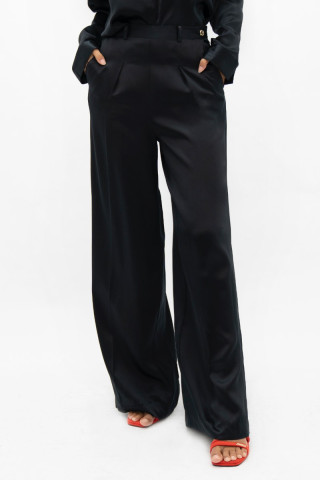 Branson BKG - Wide Leg Pants - Black