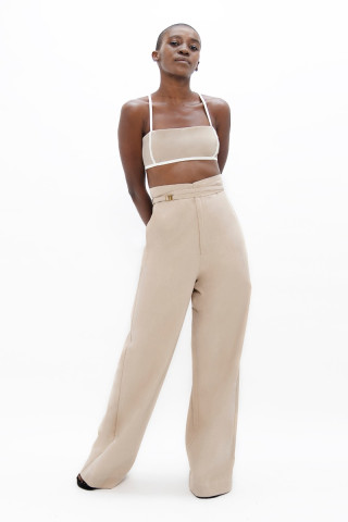 Florence FLR - Pants - Sand