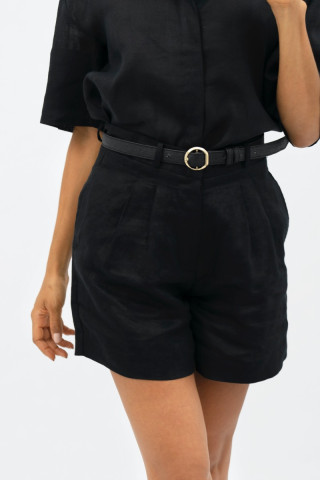 French Riviera NCE - Mom Shorts - Licorice