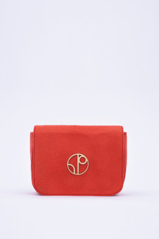 New York JFK - Piñatex® Belt Bag - Cherry