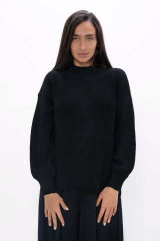 Ottawa YOW - High Neck Sweater - Licorice