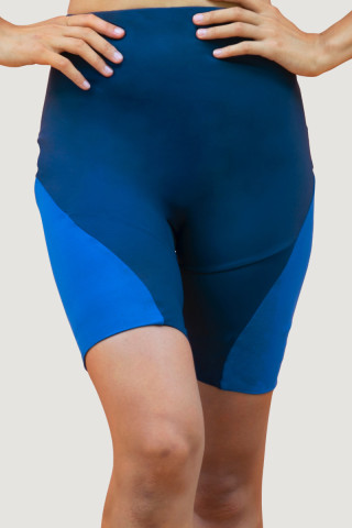 Portland PDX - Biker Shorts - Sapphire