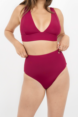 Uluwatu DPS - Timeless Classic Bikini Bottom - Red Coral